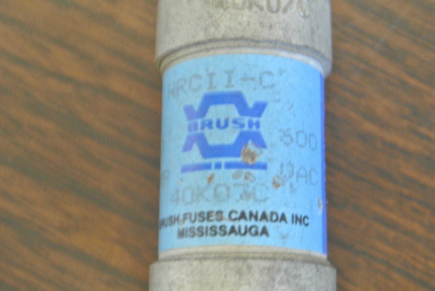 BRUSH 40K07C LOW-VOLTAGE HRC FUSE / 40A / HRC II-C1