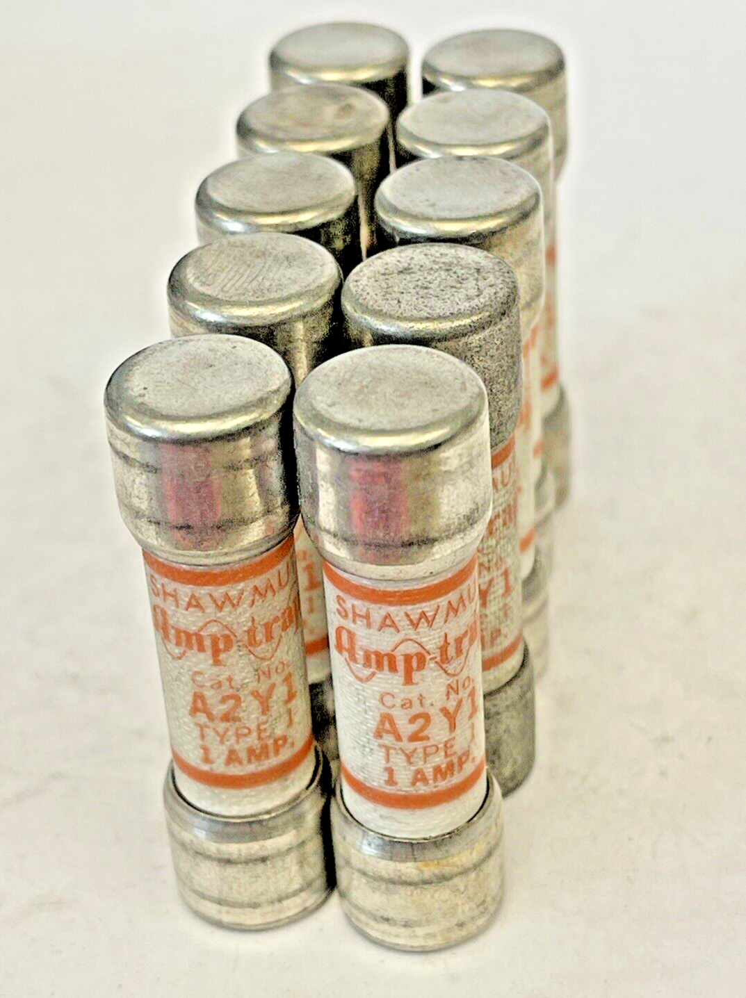 SHAWMUT - *BOX OF 10* - SHAWMUT A2Y1 - 1 AMP, 250 VAC AMP TRAP FUSES1
