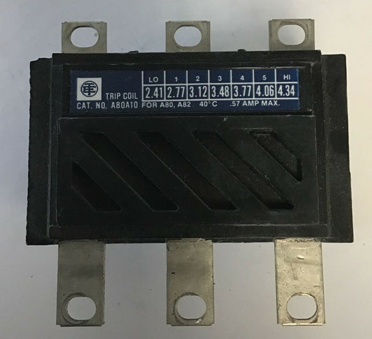 TELEMECANIQUE A80A10 TRIP COIL .57A 0