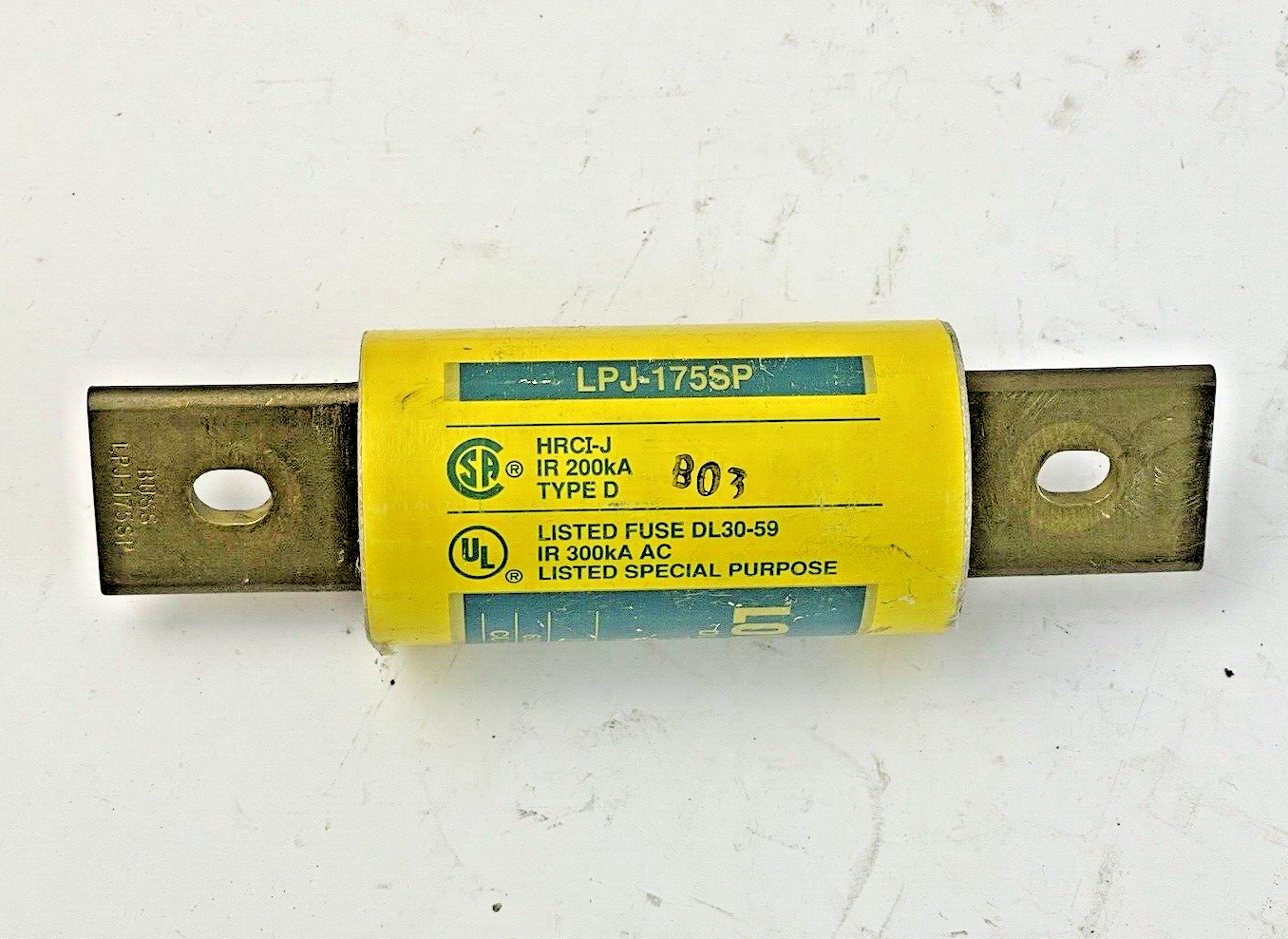 BUSS - LPJ-175SP- DUAL-ELEMENT, TIME DELAY, CURRENT-LMTG - FUSE - 125A, 600 VAC5