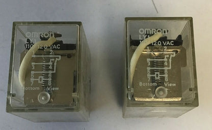 OMRON LY1 RELAY 110/120VAC 15A 28VDC  ***LOTOF2***0
