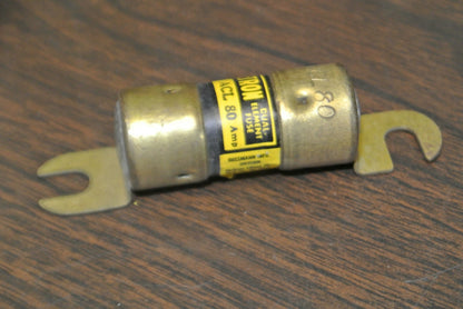 BOX of 10 / BUSS ACL80 DUAL-ELEMENT FORK-LIFT FUSE / 80A / 125V / NEW SURPLUS0