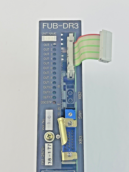 OKUMA - FUB-DR3 - OPUS 7000 INTERFACE - 1911-2870-38-177 VER. 1.01