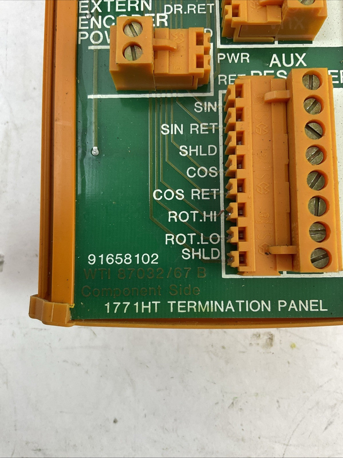 WEIDMULLER WTI 87032/67B 1771HT TERMINATION PANEL1