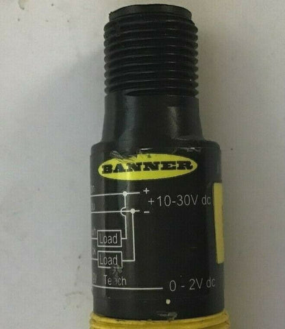 BANNER S18UBARQ ULTRASONIC SENSOR 30VDC1