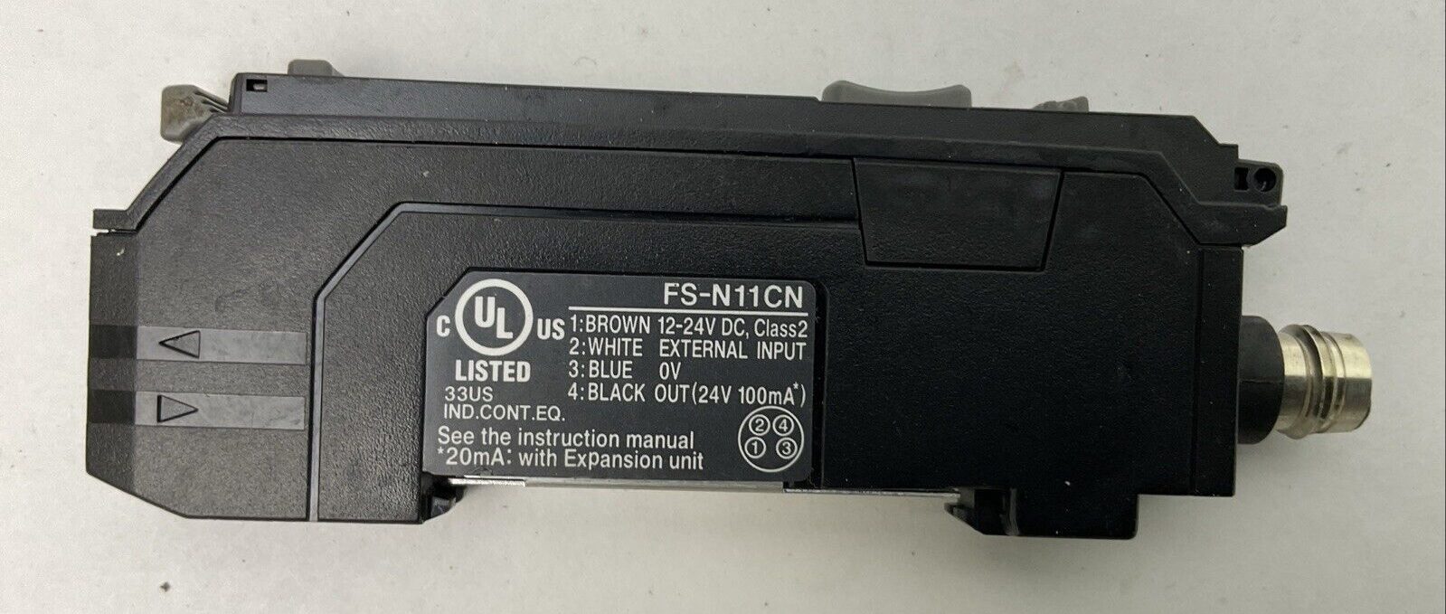 KEYENCE FS-N11CN AMPLIFIER FIBER1