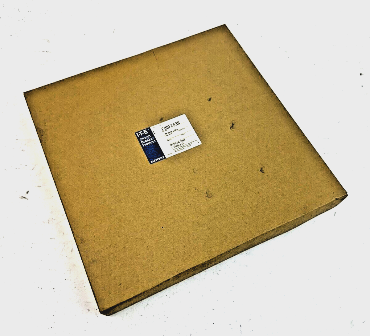 SIEMENS / ITE - FHOFC036 - 3 FT OPERATING CABLE F FRAME - NEW FACTORY SEALED0