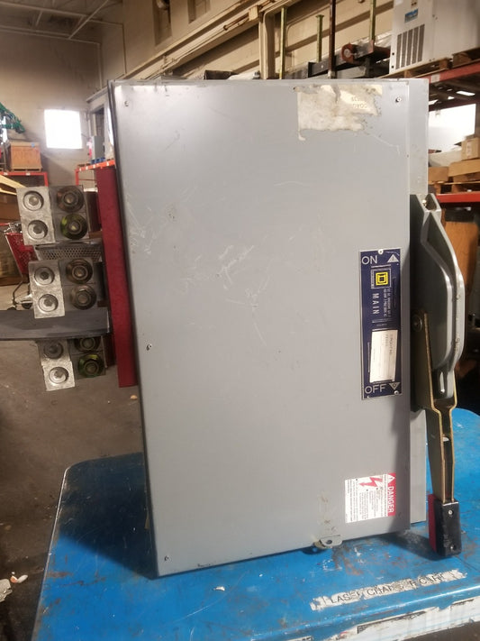 SQUARE D QMB QMB365MW 400 AMP 600V FUSIBLE PANELBOARD SWITCH 0