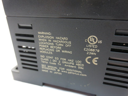 GE FANUC IC200UDR005-BG VERSAMAX MICRO CONTROLLER 24VDC5