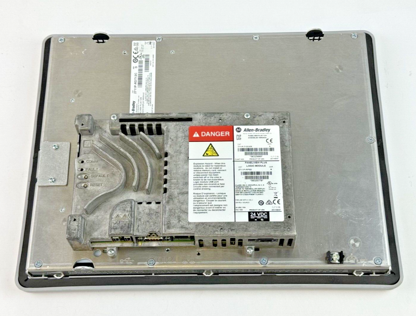 ALLEN-BRADLEY - 2711P-T12C4D8 SER. A - PANELVIEW PLUS 1250 ASSEMBLED TERMINAL13