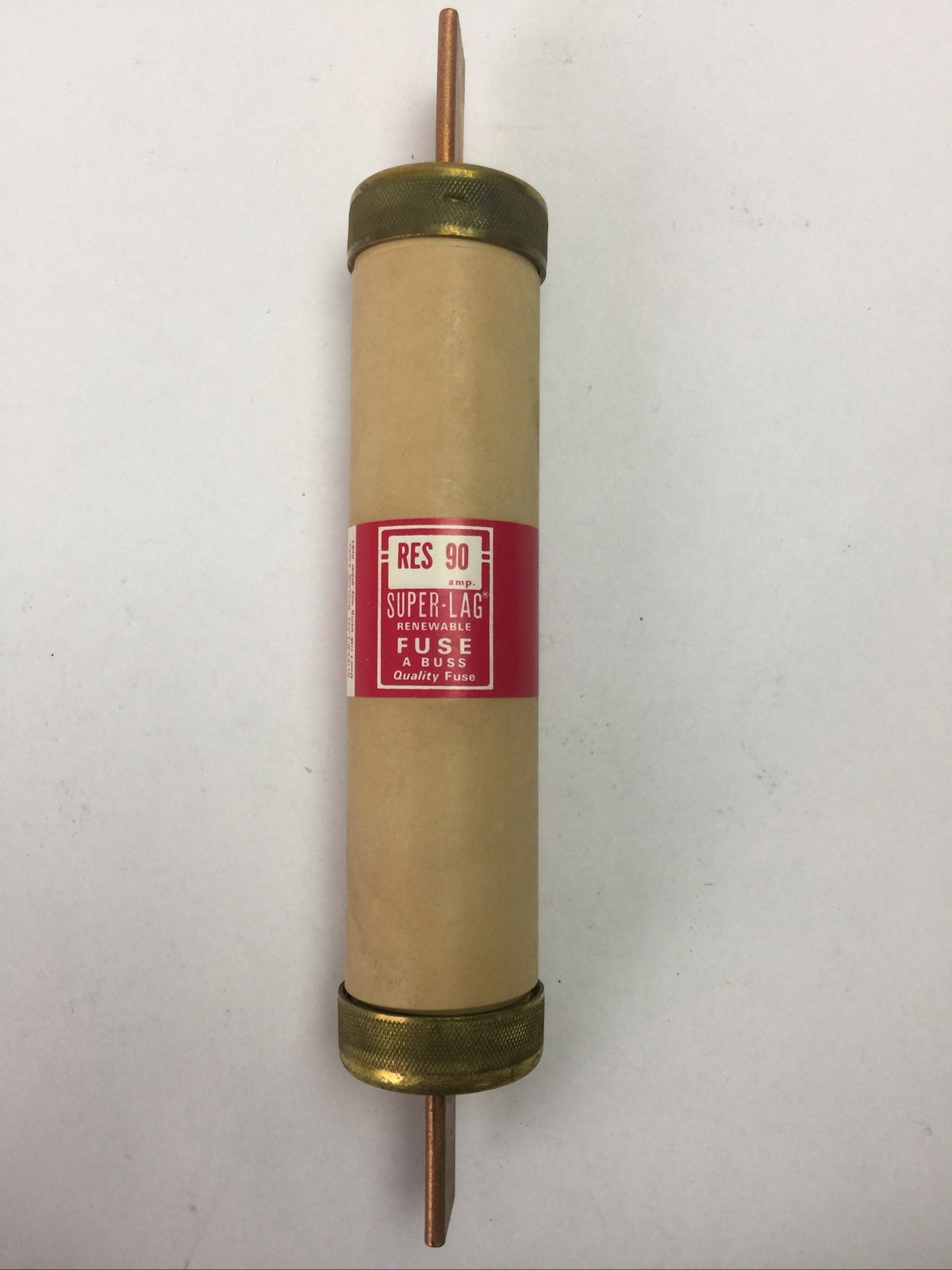 BUSSMANN RES90 SUPER-LAG RENEWABLE FUSE 90AMP 600V1