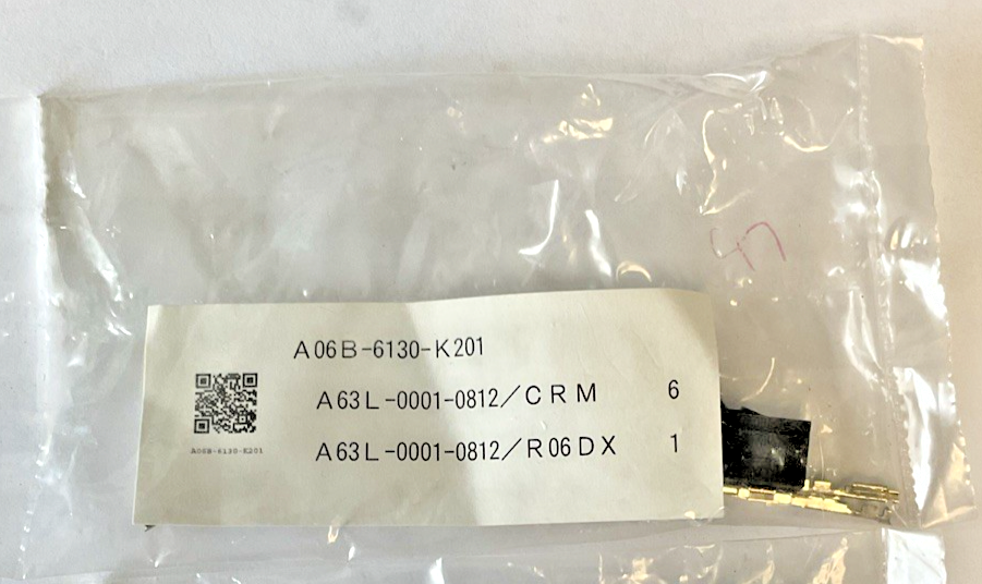FANUC A06B-6130-K201 CONNECTOR A63L-0001-0812***LOTOF2***2