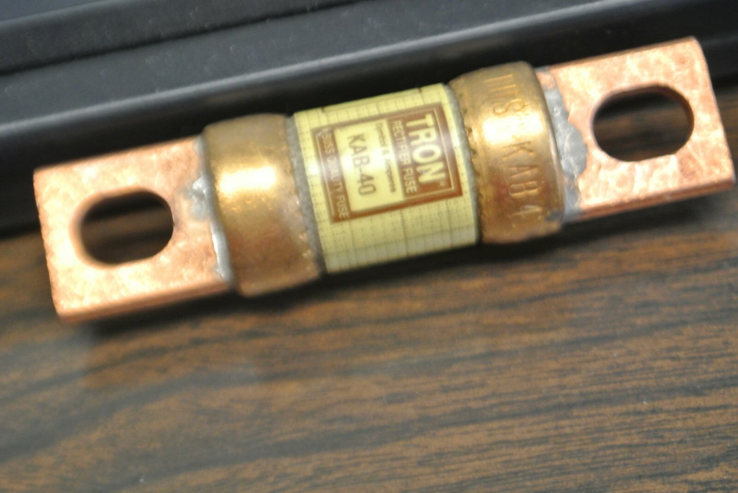 BUSSMANN / TRON KAB40 RECTIFIER FUSE / 250V / 40A / NEW SURPLUS / EACH0