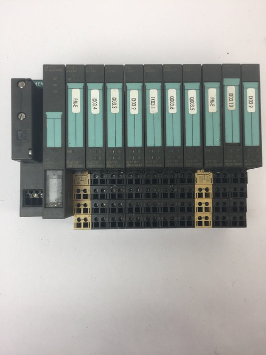 SIEMENS 1P 6ES7 151-1AA04-0AB0, 138-4CA01-0AA0, 131-4BD01-0AA0, 132-4BD31-0AA00