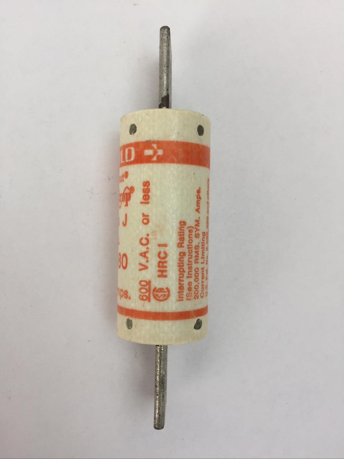 GOULD FERRAZ SHAWMUT A4J80 AMP-TRAP CLASS J FUSE 80AMP 600VAC (LOT OF 5)2