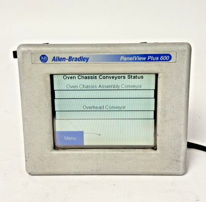 ALLEN-BRADLEY - 2711P-T6C20D SER. B REV. A - PANELVIEW PLUS 600 - 6" TOUCHSCREEN1