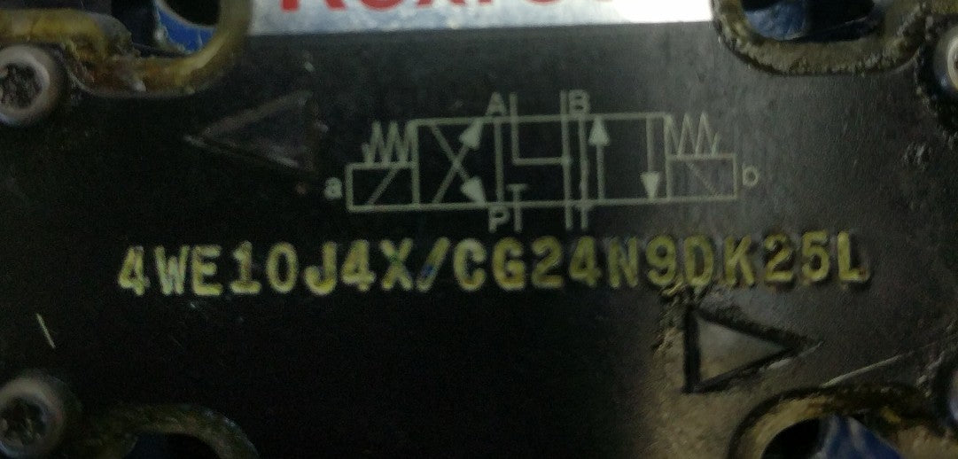 Rexroth 4 way Valve 4WE10j4x/cg24n9dk25l1