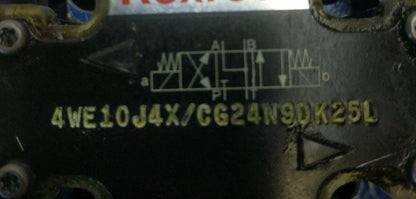 Rexroth 4 way Valve 4WE10j4x/cg24n9dk25l1