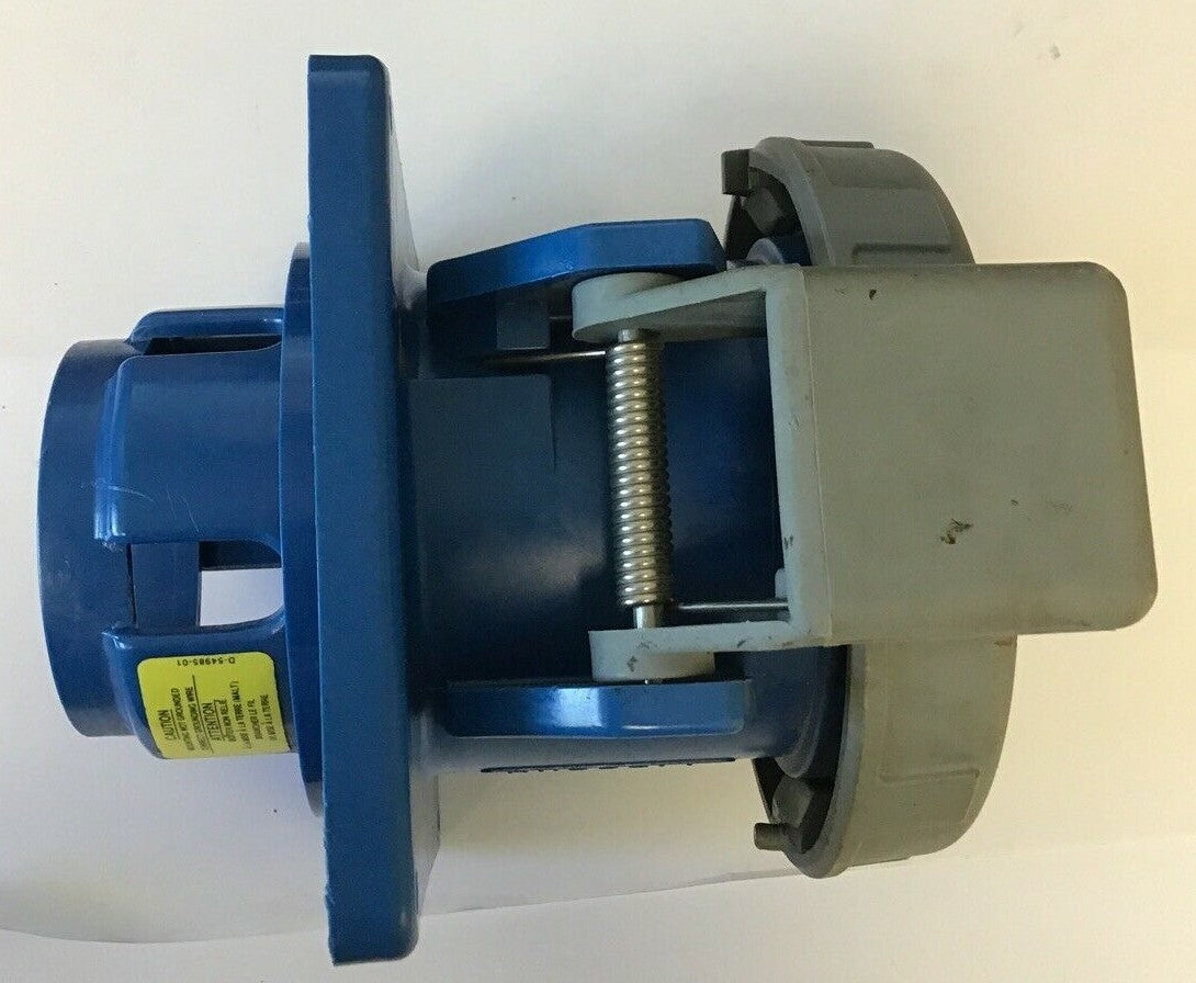 HUBBELL 560R9W 60A 120/208VAC PIN&SLEEVE RECEPTACLE 4POLE 5WIRE GRND.4