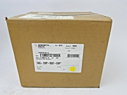 WINSMITH - E13MDTS21000EK - WORM GEAR REDUCER - E13MDTS 30 LR 56C - 30:1 RATIO3