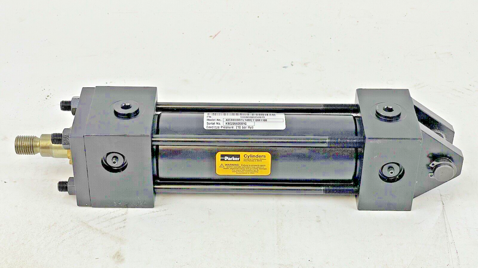 PARKER - 1HHM1000250079 - HYDRAULIC CYLINDER - 40CBBHMITL14MC110M11001
