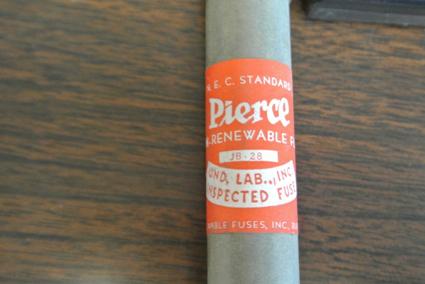 BOX of 10 / PIERCE ONE-TIME FUSES / 3A / 600V / NEW SURPLUS / NOS3 EQUIV.2