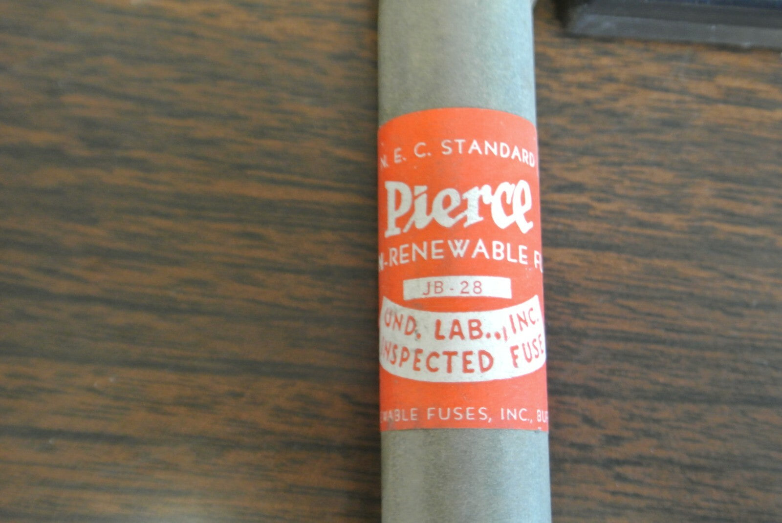 BOX of 10 / PIERCE ONE-TIME FUSES / 3A / 600V / NEW SURPLUS / NOS3 EQUIV.2