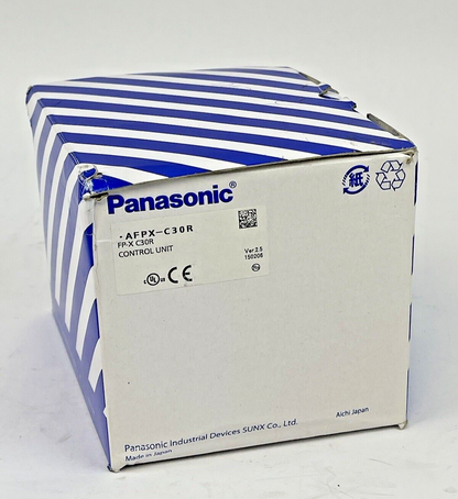 PANASONIC AFPX-C30R-CONTROL UNIT FP-X C30R / AFPX-COM5 -PROGAMMABLE CONTROL UNIT2