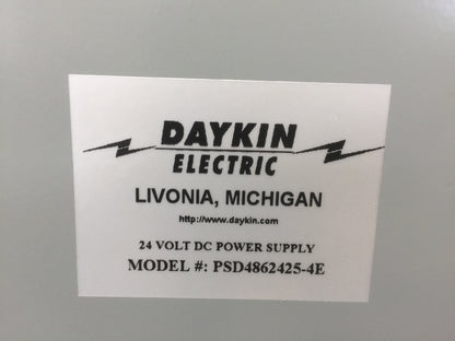 DAYKIN ELECTRIC PSD4862425-4E 24 VOLT DC POWER SUPPLY1