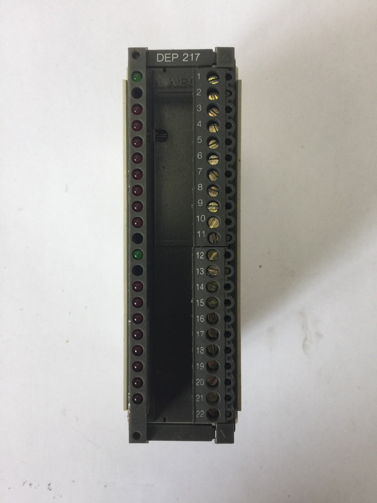 AEG MODICON DEP217/AS-BDEP-217 INPUT MODULE DISCRETE INPUT, TRUELOW 16 X 24 VDC0