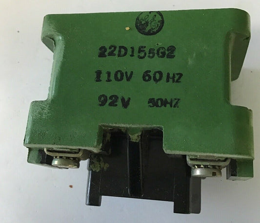GENERAL ELECTRIC 22D155G2 COIL RENEWAL 110V 60HZ0