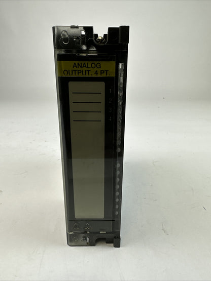 HONEYWELL 900B01-0101 ANALOG OUTPUT 4 CHANNEL MODULE 40mA @ 5VDC 200mA @ 24VDC0