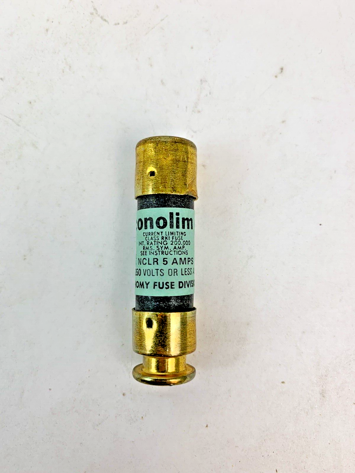 Economy Fuse - Econolim - NCLR 5 - 5A, 250V Fuse "Lot of 10"2