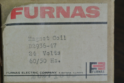 FURNAS D2936-47 MAGNET COIL - 24V, 50/60Hz - NEW SURPLUS1