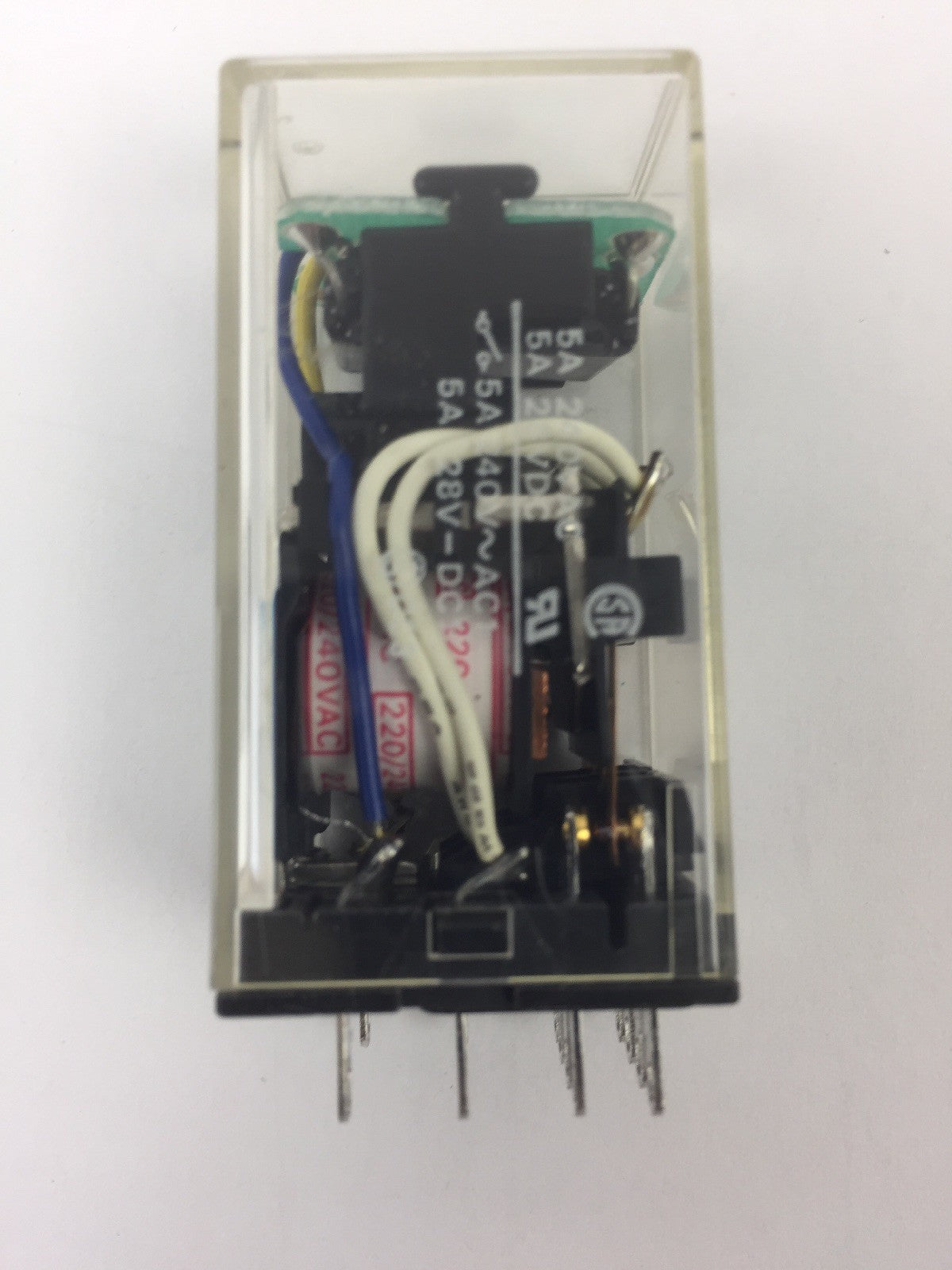 OMRON MY4Z-CR RELAY 220/240 VAC WITH OMRON PYF14A-E RELAY SOCKET5