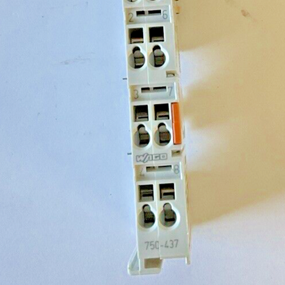 WAGO 750-437 DIGITAL INPUT 24VDC2