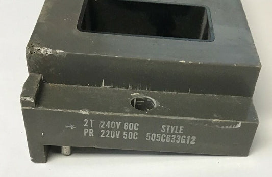WESTINGHOUSE 505C633G12 COIL 240V 60CY 220V 50CY0