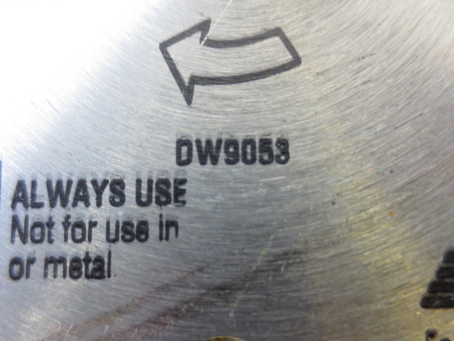 DEWALT DW9053 CONSTRUCTION CIRCULAR SAW BLADE 5-3/8" 78T SERIES 20 - NEW SURPLUS2