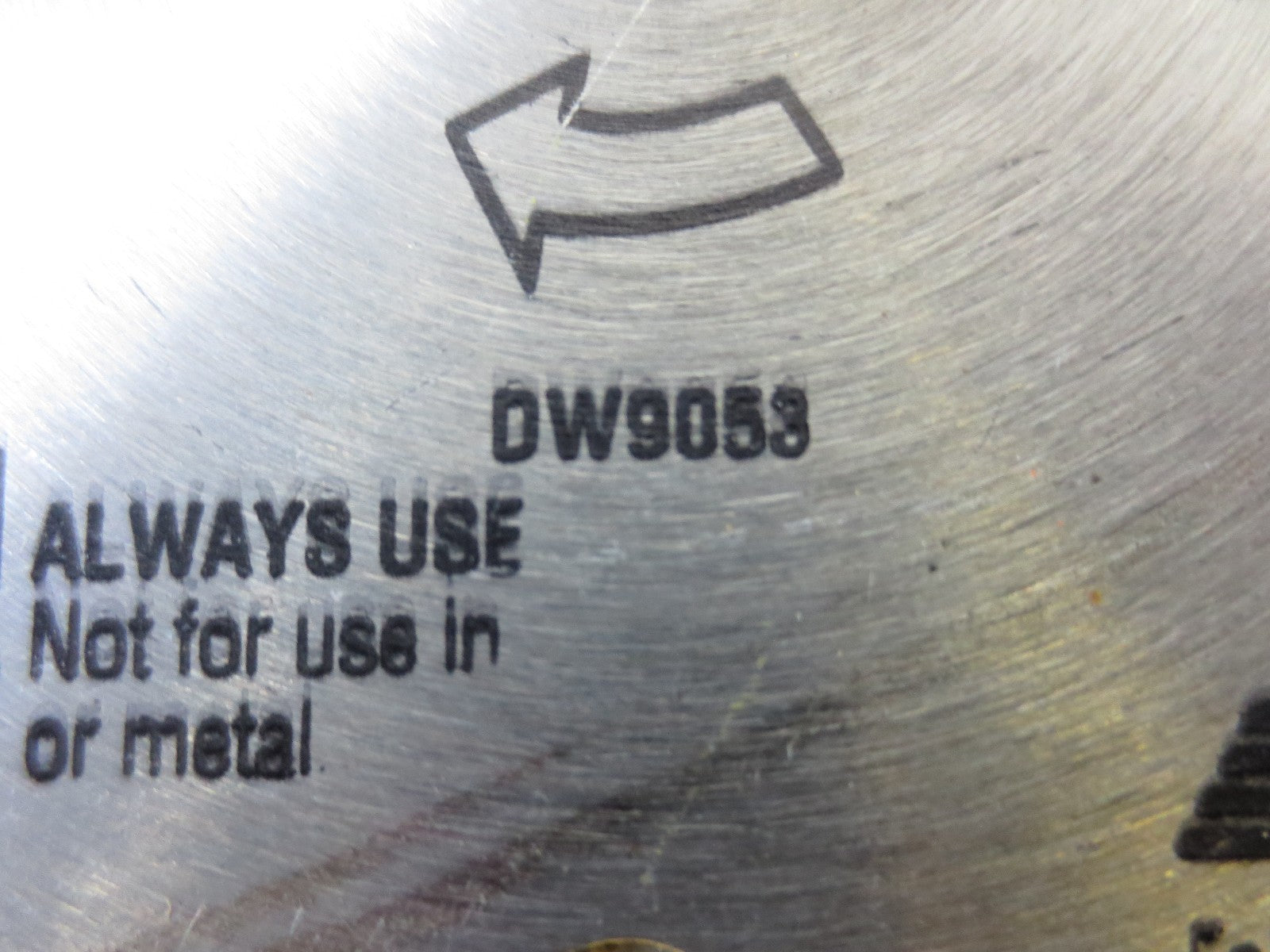 DEWALT DW9053 CONSTRUCTION CIRCULAR SAW BLADE 5-3/8" 78T SERIES 20 - NEW SURPLUS2