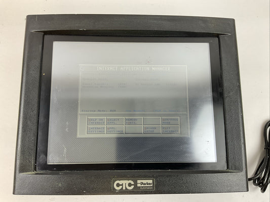 PARKER PS15-2T2-DD1-AD3 OPERATOR INTERFACE 24VDC 3.25A 78W (BLR-8000 BZK-1501)0