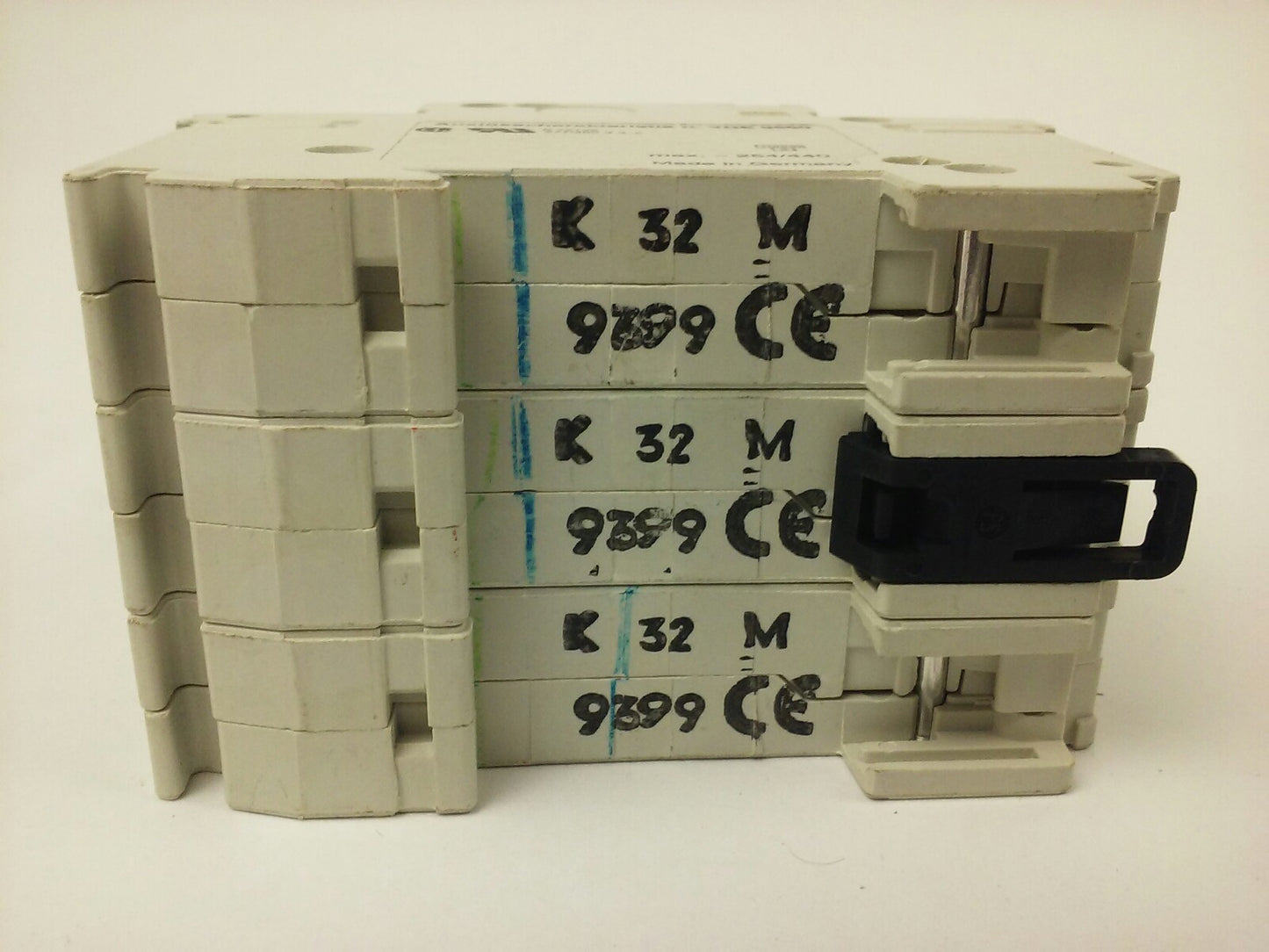 ABB S283W, CIRCUIT BREAKER, K32A, 3POLE, 277/480VAC, MAX 254/440, VDE0660, NEW4