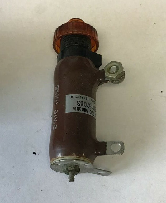 WESTINGHOUSE 449D187G53 TYPE EZC MINALITE 125V AMBER LENS0