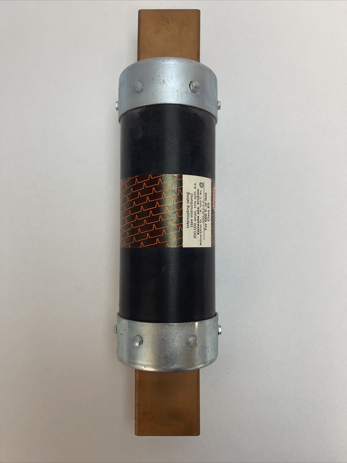 BUSSMANN LPS600 TIME DELAY LOW-PEAK DUAL ELEMENT FUSE 600A 600V CLASS K53