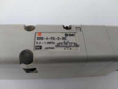 SMC VSR8-4-FIG-D-3VZ SOLENOID VALVE 0.2-1.0MPa1