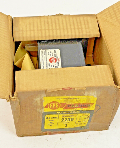 FEDERAL PACIFIC - 2230 - 2 POLE, 30A, 240 VAC AB CIRCUIT BREAKER - FPE2