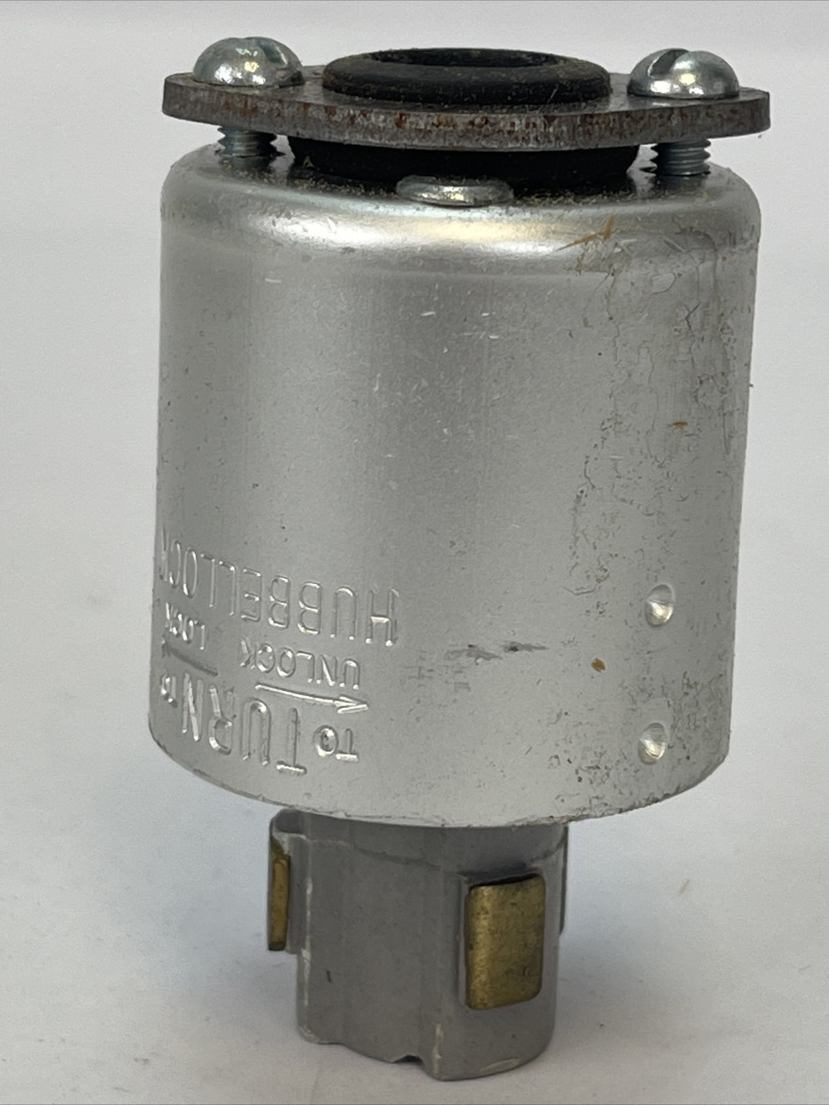 HUBBELL 23004-HG HOSPITAL HUBBELLOCK GROUNDING PLUG 20A 125VAC CORD GRIP RANGE2