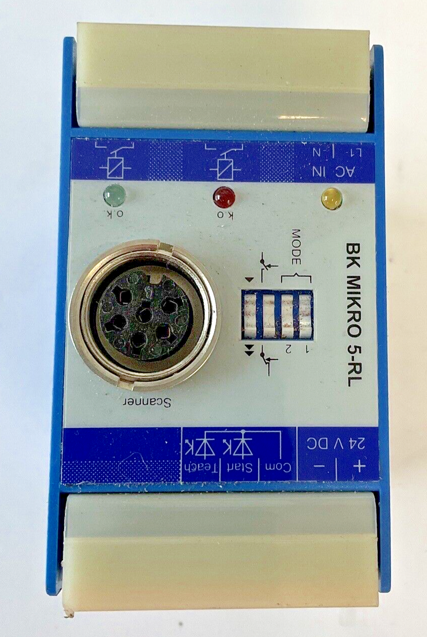 MSC BK MIKRO 5 TOOL MONITOR SCANNING SYSTEM REV1.05 120VAC 50/60HZ** LOTOF3**1