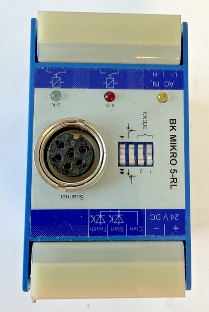 MSC BK MIKRO 5 TOOL MONITOR SCANNING SYSTEM REV1.05 120VAC 50/60HZ** LOTOF3**1