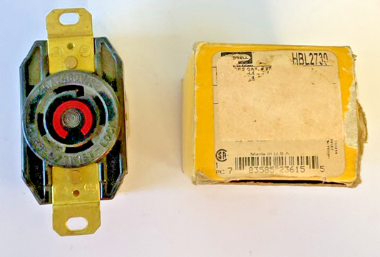 HUBBELL HBL2730 RECEPTACLE 30A 480V 3PH0
