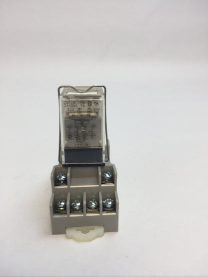 OMRON MY4N RELAY 110/120VAC PYF14A-C SOCKET SCREW TERMINAL 300V 10A (LOT OF 3)5